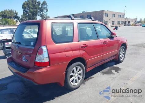 2006 Subaru Forester 2.5X from USA, damaged, VIN JF1SG65686H750430